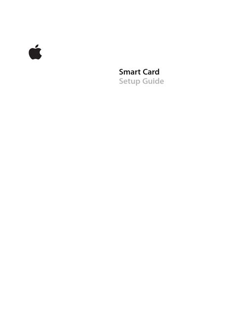 do smart cards have a mac address|Smart Card Setup Guide .